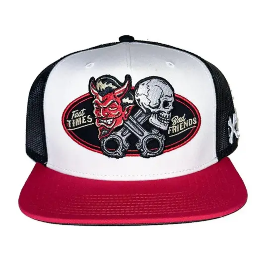 LETHAL THREAT - Gorro Fast Times Devil Skull Hat - Imagen 1