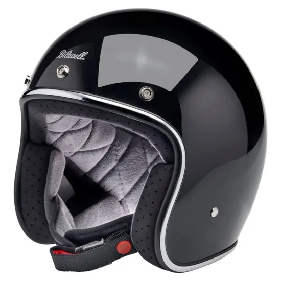 BILTWELL - Casco Bonanza Gloss Black - Imagen 1