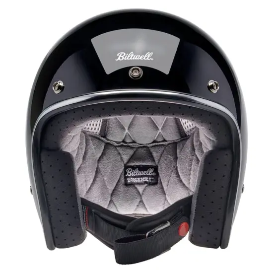 BILTWELL - Casco Bonanza Gloss Black - Imagen 7