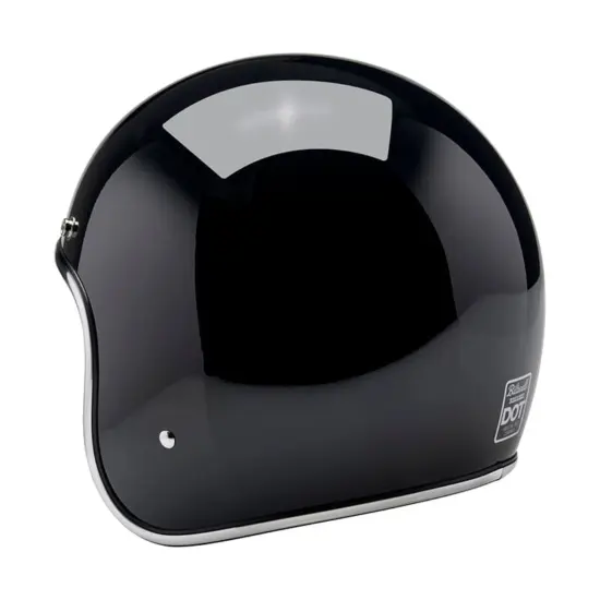 BILTWELL - Casco Bonanza Gloss Black - Imagen 3