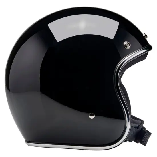 BILTWELL - Casco Bonanza Gloss Black - Imagen 5