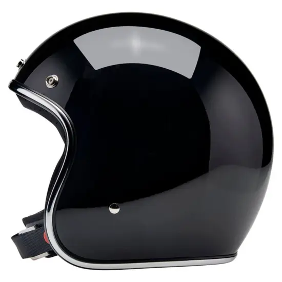 BILTWELL - Casco Bonanza Gloss Black - Imagen 6