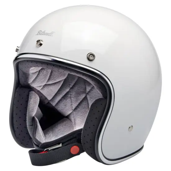 BILTWELL - Casco Bonanza Gloss White - Imagen 1