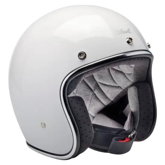 BILTWELL - Casco Bonanza Gloss White - Imagen 2