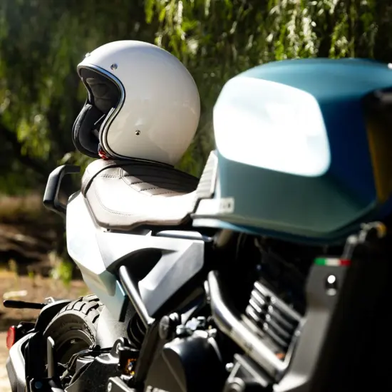 BILTWELL - Casco Bonanza Gloss White - Imagen 8