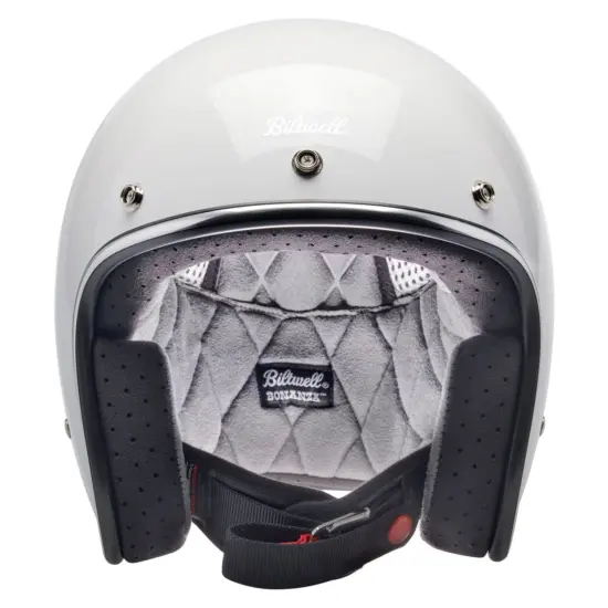 BILTWELL - Casco Bonanza Gloss White - Imagen 4
