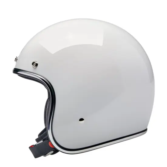 BILTWELL - Casco Bonanza Gloss White - Imagen 10