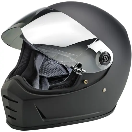 BILTWELL - Mica Lane Splitter Helmet Gen 2 Shield - Chrome Mirror - Imagen 6