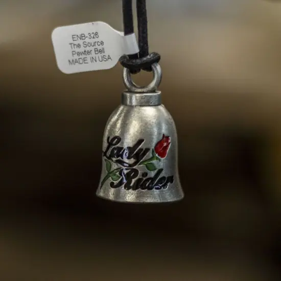 GUARDIAN BELL - Pewter Lady Rider Enamel - Imagen 2