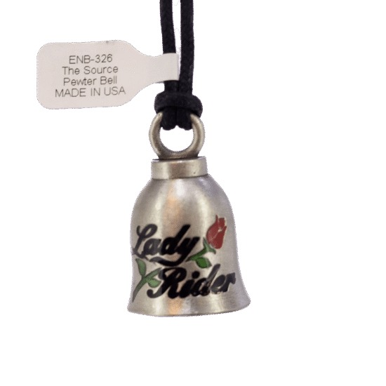 GUARDIAN BELL - Pewter Lady Rider Enamel - Imagen 1