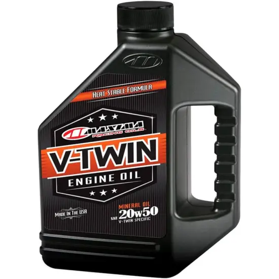 MAXIMA - Aceite 20W 50 Mineral V-TWIN - Imagen 1