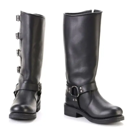 MILWAUKEE LEATHER – Botas de Cuero Harness para Mujer (MBL9346) - Imagen 2