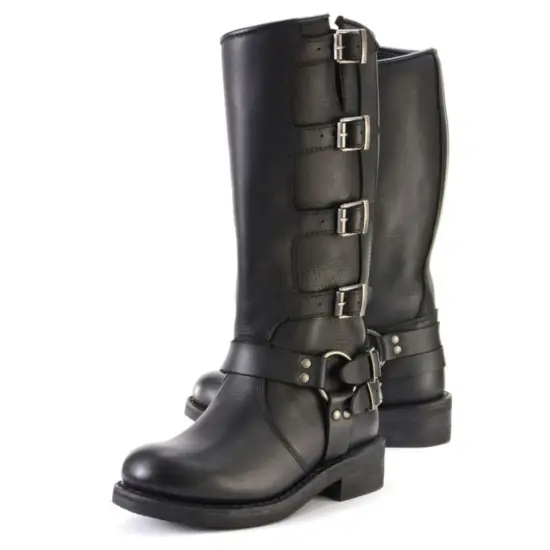 MILWAUKEE LEATHER – Botas de Cuero Harness para Mujer (MBL9346) - Imagen 3