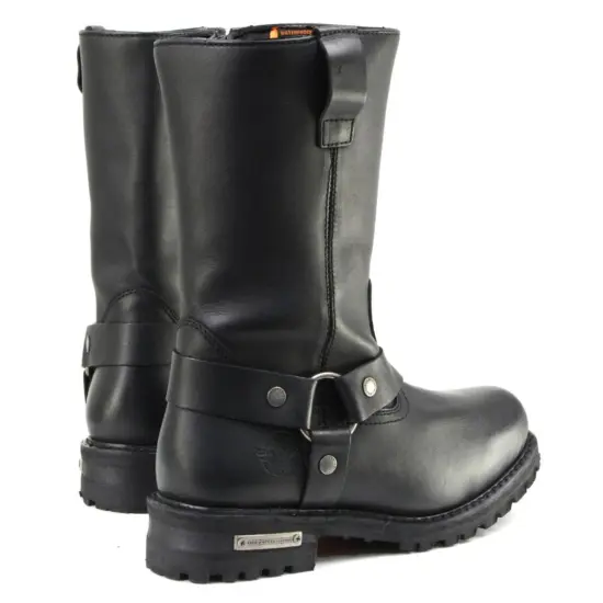 MILWAUKEE LEATHER - Botas de Cuero Negra Water Proof - Imagen 3