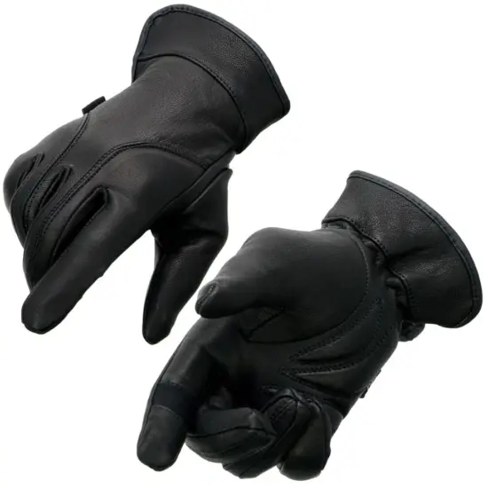 MILWAUKEE LEATHER – Guantes de Cuero con Palma de Gel para Mujer (MG7700) - Imagen 1