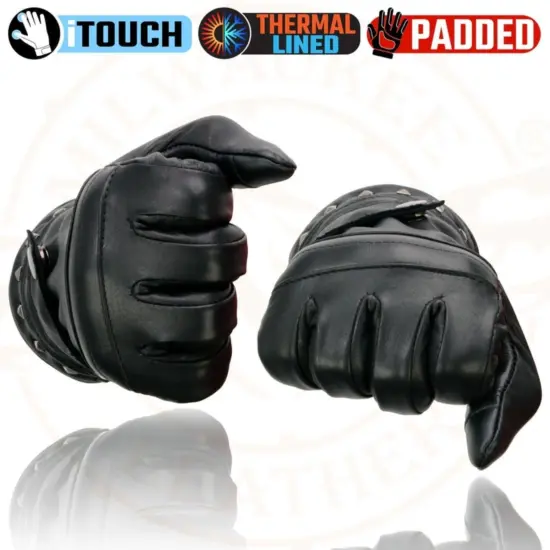 MILWAUKEE LEATHER – Guantes de Cuero i-Touch Térmicos para Mujer - Imagen 3