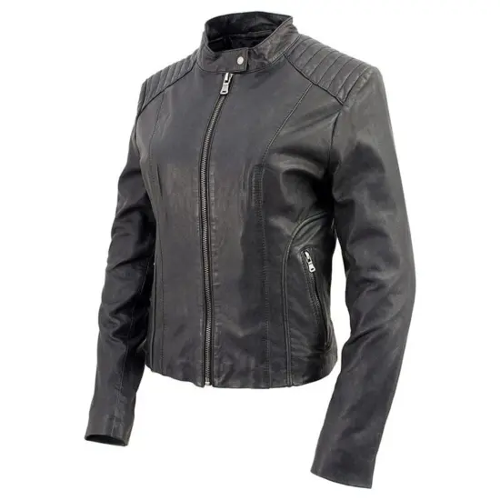 MILWAUKEE LEATHER - Chaqueta de Cuero Mujer - Imagen 2