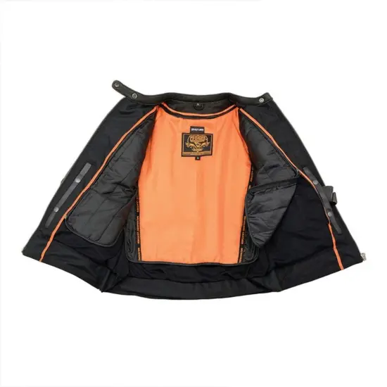 MILWAUKEE LEATHER - Chaqueta de Cuero Mujer c/Triple Costura - Imagen 6