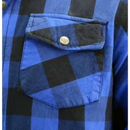 MILWAUKEE LEATHER - Chaqueta c/Protecciones Azul/Negra - Imagen 7