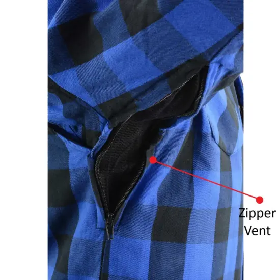 MILWAUKEE LEATHER - Chaqueta c/Protecciones Azul/Negra - Imagen 8