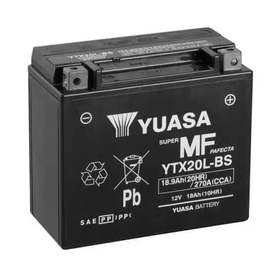 YUASA – Batería de Moto YTX20L-BS - Imagen 1