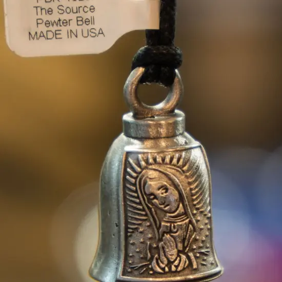 GUARDIAN BELL - Pewter Virgin Mary - Imagen 2