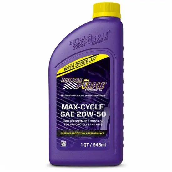 ROYAL PURPLE – Aceite de Motor Sintético Max-Cycle 20W-50 - Imagen 1