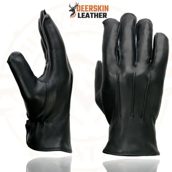 MILWAUKEE LEATHER – Guantes de Cuero de Ciervo con Forro Térmico - Imagen 6