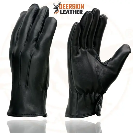 MILWAUKEE LEATHER – Guantes de Cuero de Ciervo con Forro Térmico - Imagen 3