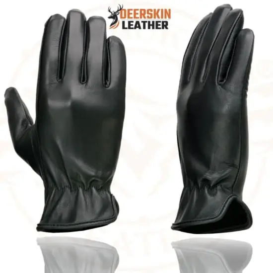 MILWAUKEE LEATHER – Guantes de Cuero de Ciervo sin Forro para Mujer - Imagen 3