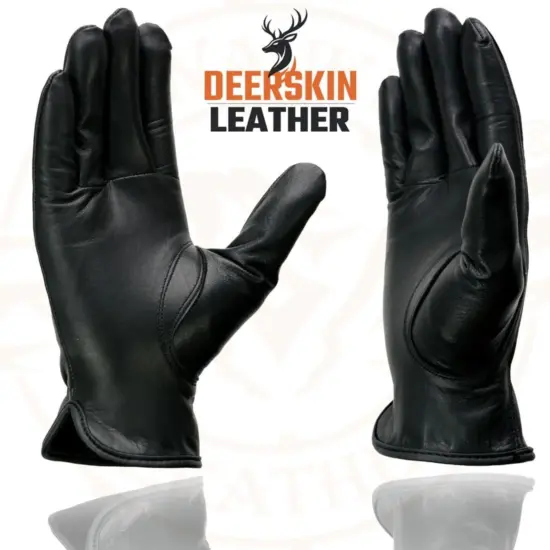 MILWAUKEE LEATHER – Guantes de Cuero de Ciervo sin Forro para Mujer - Imagen 5