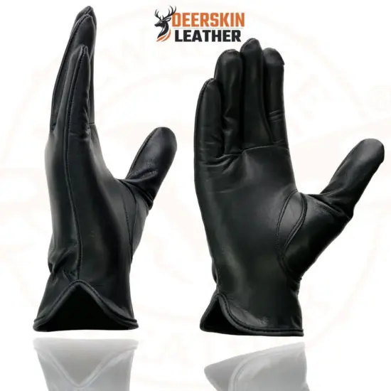 MILWAUKEE LEATHER – Guantes de Cuero de Ciervo sin Forro para Mujer - Imagen 6
