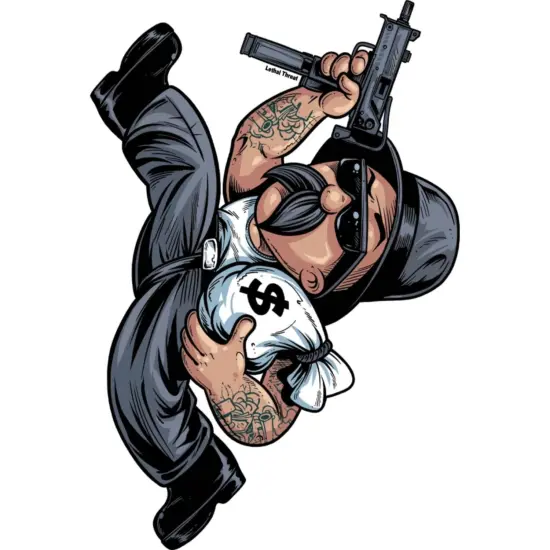 LETHAL THREAT - Sticker Grab And Go - Imagen 1