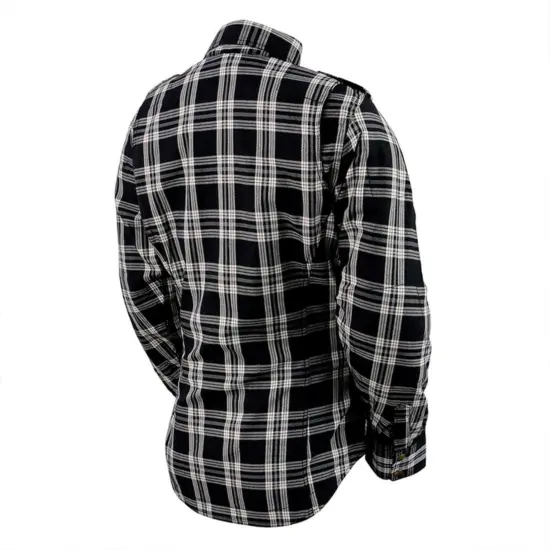 MILWAUKEE LEATHER – Chaqueta de Franela para Mujer con Protecciones CE y KEVLAR® - Imagen 7