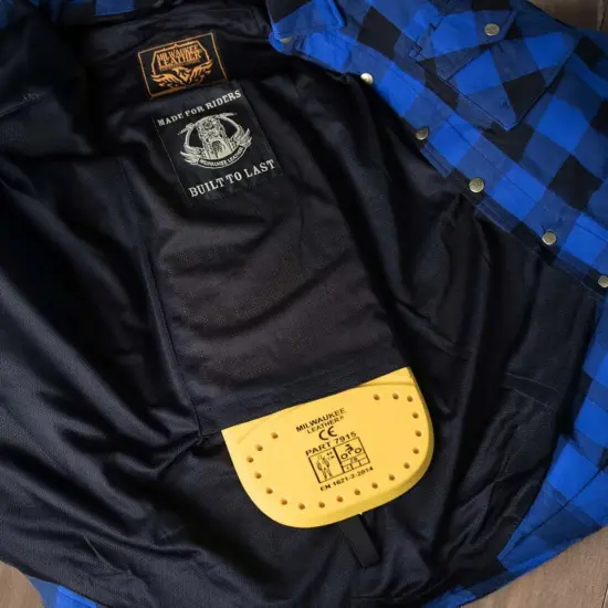 MILWAUKEE LEATHER – Espaldera Nivel 2 CE para Chaquetas de Moto - Imagen 5