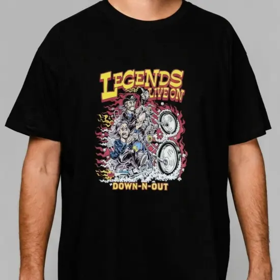 Down N Out - Polera Living Legends - Imagen 1