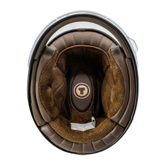 TORC Casco T1 Newport Flat Black - Imagen 5