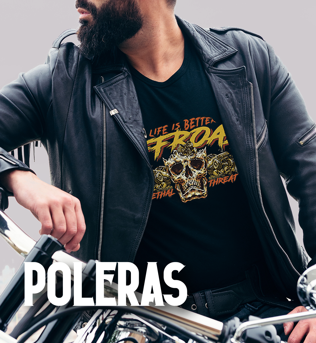 Descubre Poleras para Motociclista - Diseños Exclusivos Easy Rider Motorshop