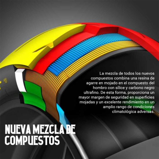 DUNLOP - Neumático 120/70R19 60W Trailmax Meridian PR Adventure TL Delantero FRN - Imagen 5