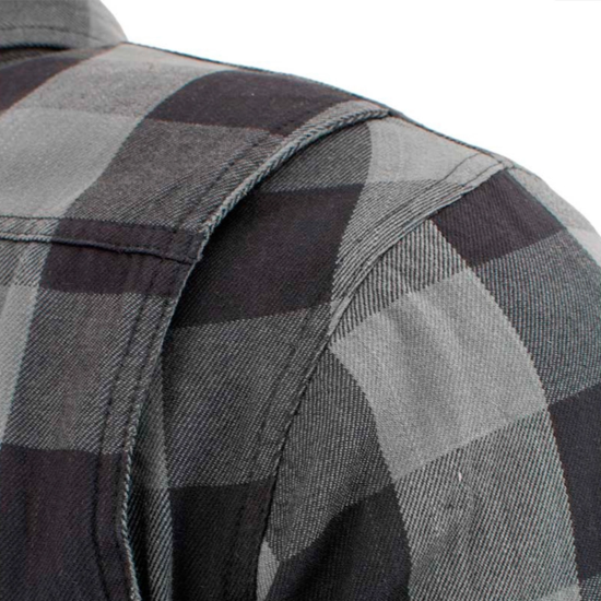 MILWAUKEE LEATHER - Chaqueta c/Protecciones Gris/Negro - Imagen 7