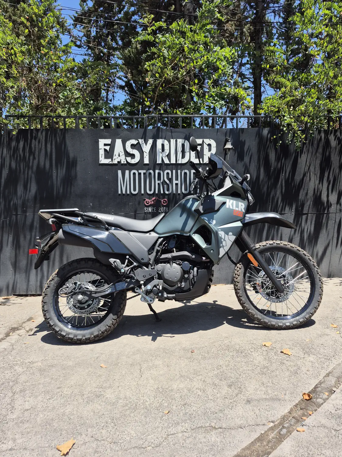 Kawasaki KLR 650 2026 nuevo 0 km color Verde — Easy Rider Motor Shop Chile