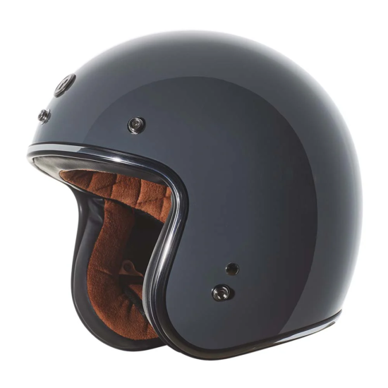 TORC Casco T50 Del Mar Gloss Grey - Imagen 1