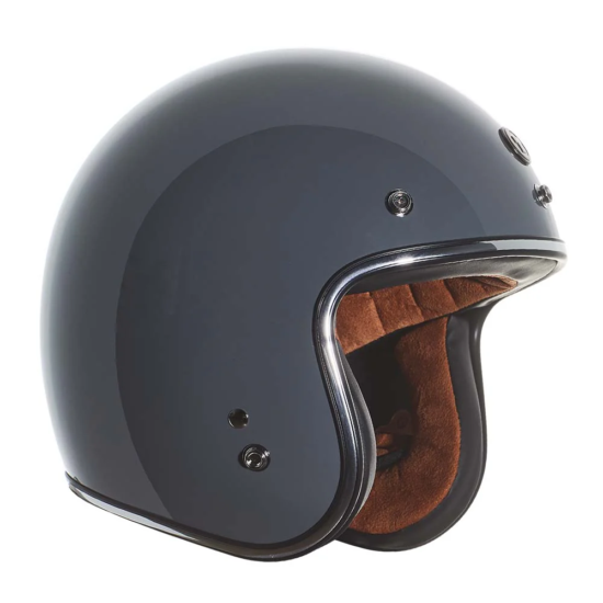 TORC Casco T50 Del Mar Gloss Grey - Imagen 2