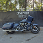 Kawasaki Vulcan 1700 Vaquero ABS 2025 lateral derecho color azul Easy Rider Motorshop Chile