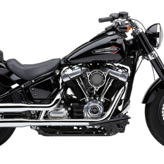 COBRA Neighbor Hater Slip-On Mufflers - Chrome - Imagen 1
