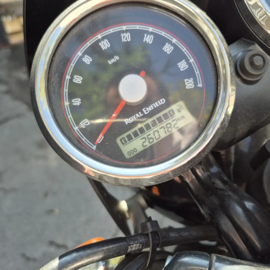 Royal Enfield Continental GT 650 2022 tablero analógico kilometraje real 26078 km verificado