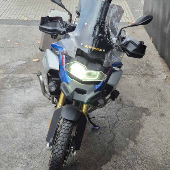 BMW F850 GS Adventure usada 2019 frontal parabrisas Touratech