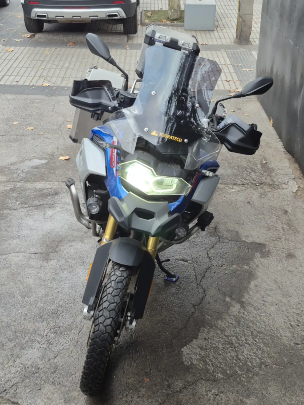 BMW F850 GS Adventure usada 2019 frontal parabrisas Touratech