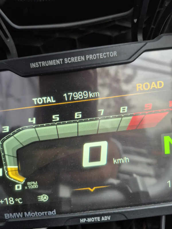 Odómetro BMW F850 GS Adventure usada 2019 con 17.989 km verificados