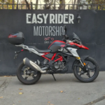 BMW G310 GS usada 2025 Rojo Racing perfil lateral Easy Rider Motorshop Santiago